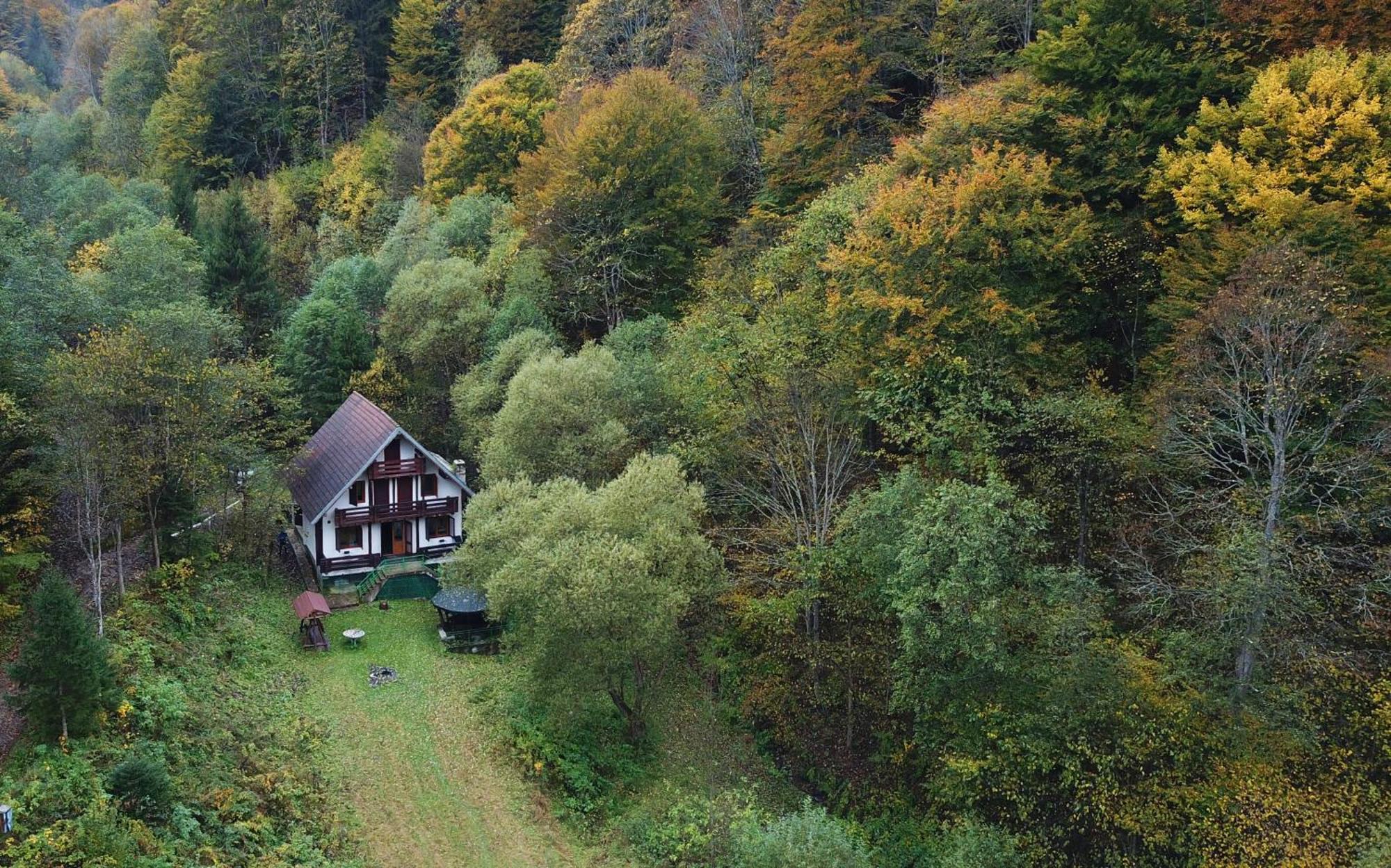 Casa De Vacanta Satic Piatra Craiului La Doi Viermi Exteriör bild